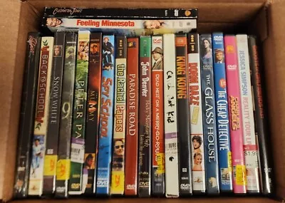 DVD Movie Lot Of 23 Mixed Titles Action Romance Drama Comedy Etc. • $0.99