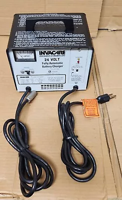 INVACARE 1ST GENERATION 24V8A Fully Automatic Wheelchair Battery Charger 1014758 • $149.99