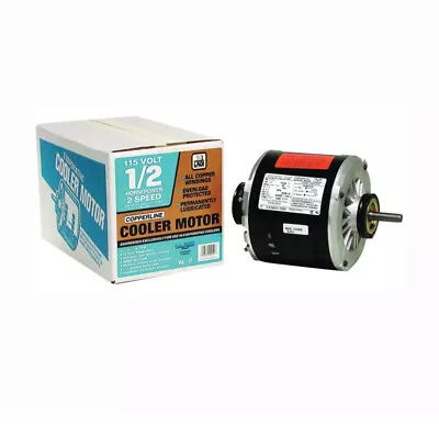 Dial 2-Speed 1/2 HP 115-Volt Permanently Lubricated Evaporative Cooler Motor • $20