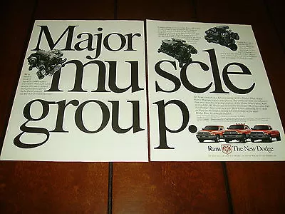 $11.95 • Buy 1998 Dodge Cummins Diesel V-10 V-8 Truck   ***original 2 Page Ad***