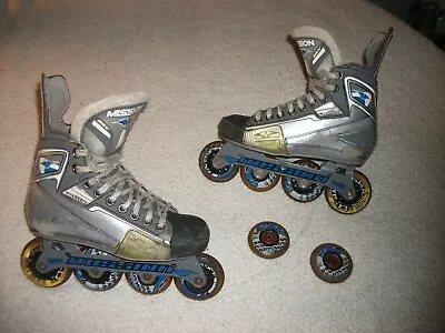 Mission Bsx Roller Hockey Blades Inline Skates Size 4 E Decent Shapegood Price • $89.99