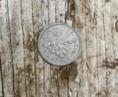 Lucky Sixpence Choice Of Date Between 1958-1967 • £1