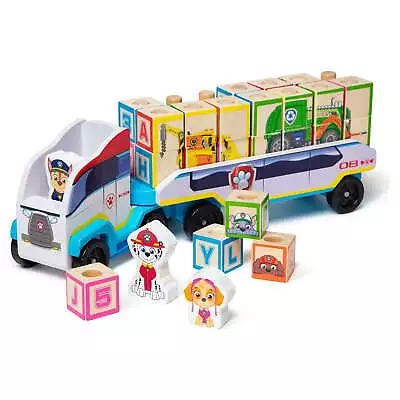 Melissa & Doug PAW Patrol Wooden ABC Block Truck • $19.24