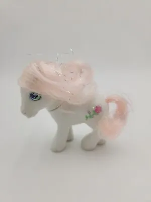 My Little Pony G3 Desert Rose Hasbro Horse Figure 2005 White Sparkle Hair • $12.62