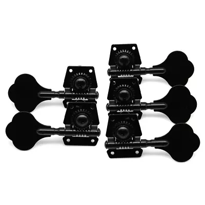 5-String Bass Tuners 3L2R Black Open Gear Tuners Tuning Pegs Keys Machine Heads • $35
