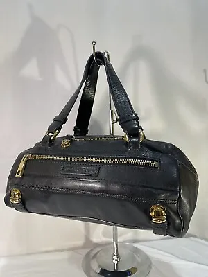 Marc Jacobs Leather Travel Shoulder Bag With Suede Interior Vintage • $175