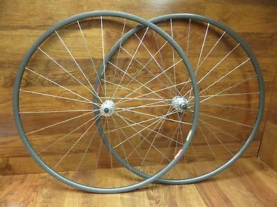 Vintage Araya Aero 4 Campagnolo C- Record 24/28h Threaded 700c Tubular Wheel Set • $349.99