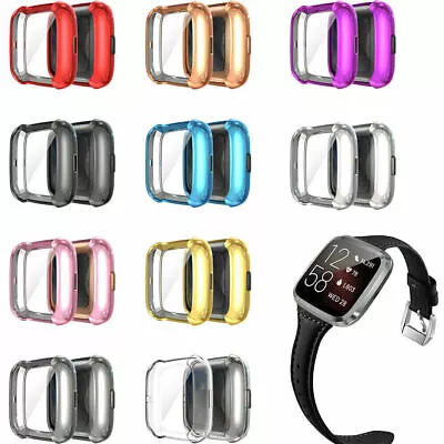 For Fitbit Versa / Versa 2 2Gen TPU Watch Case Cover Screen Protector Full Cover • $8.99