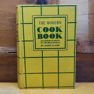 Vintage 1932 Macy's Cook Book By Mabel Claire Hardcover • $19