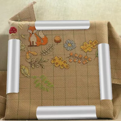 Craft Embroidery Hoops Embroidery Snap Frame Square  Clip Frame  Quilting Frame • £11.49