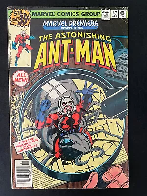 Marvel Premiere #47 (1979) 1st Scott Lang Ant Man + 1st Cassie Lang! NEWSSTAND • $49.95