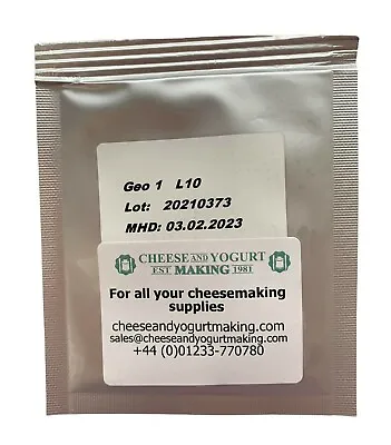 Geotrichum Candidum Cheese Culture For Use In Cheesemaking • £21.99
