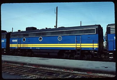 Original Rail Slide - VIA Rail Canada 1965 Vancouver BC 4-16-1983 • $4.97