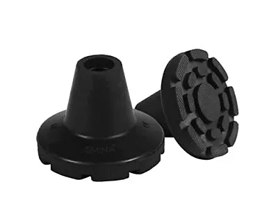 - Crutch Tips 7/8 Inch Heavy Duty X2 Units All Terrain Crutch Tips Non Slip C... • $24.11