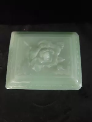 Jadeite Rectangular Refrigerator Dish 5” X 4” Small Chip • $15.08