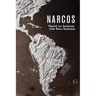 Narcos - Blow Business POSTER 61x91cm NEW There's No Business Like Blow Business • $12.95