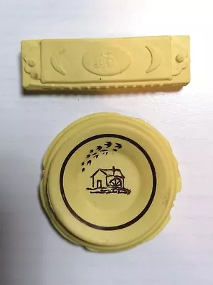 £10.21 • Buy Vintage 1980s Collectible White Rubber Mill. Dishes & Accordion. New.