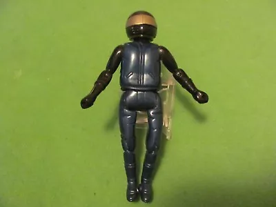 Vintage Turbo Team Motorcycle Rider Driver Action Figure. 6  Tall. • $14.95