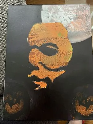 Michael Myers Halloween Original Painting 1 Of 1  Spray Paint Art  • $35