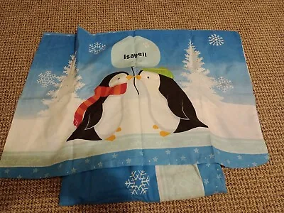 £0.99 • Buy Personalised Penguin Single Bed Set Isabell