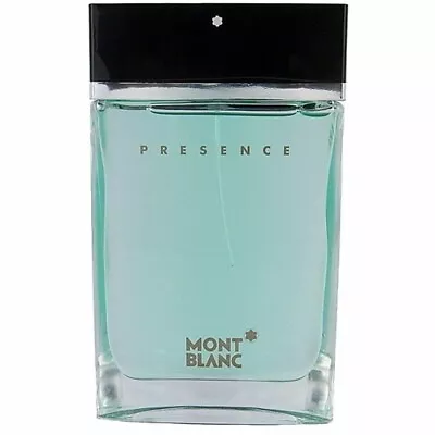 PRESENCE By Mont Blanc 2.5 Oz Edt Cologne For Men In Tester Box • $22