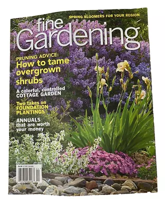 Taunton's FINE GARDENING MAGAZINE No. 180   April  2018 • $6