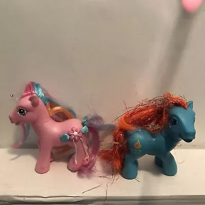 Lot Of 2 My Little Pony G3 Waterfire & Rhapsody Tinsel Hair • $19.99