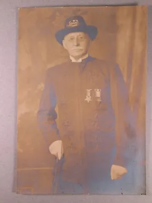 Civil War Veteran Soldier W/ ID GAR Hat + Ribbon Badges Alfred Coates NY 8th • $39.95