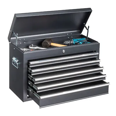 23.8  Tool Chest Steel Tool Storage Box With 5 Drawers & Locking System & Keys • $79.99