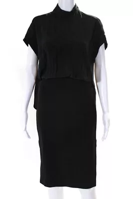 By Malene Birger Womens Black Lacrima Dress Size 4 10350128 • $19.99