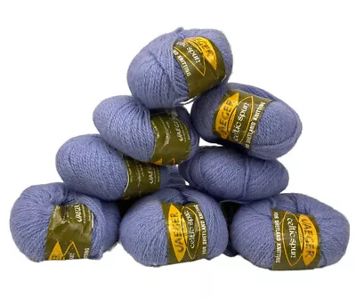 Jaeger Wool Yarn Lot Celtic Spun Shetland Knitting Harebell Purple Lilac • $39.99