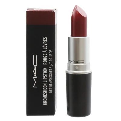 £15.20 • Buy MAC Deep Red Lipstick Cremesheen 207 Dare You Hydrating Lip Stick Makeup Colour