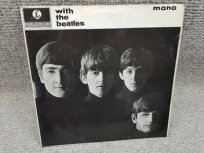 £22.99 • Buy The Beatles With The Beatles LP PMC1206 XEX448/447 5/6N 1963 Parlophone 60s Mono