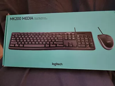 Logitech Mk200 Media Keyboard Combo • $20.95