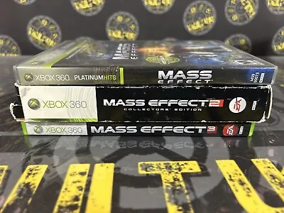 Mass Effect Trilogy Bundle Lot (Xbox 360) - Tested (collectors Edition 2nd) • $19.99