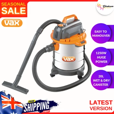 $117.15 • Buy Wet Dry Vacuum Cleaner Industrial Workshop 20L Shop Commercial 1250W Heavy Duty