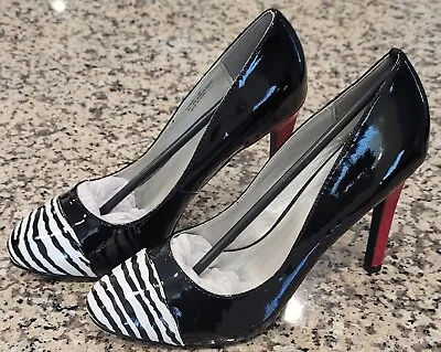 Shoe Dazzle Zebra Print High Heels Size 9 • $15