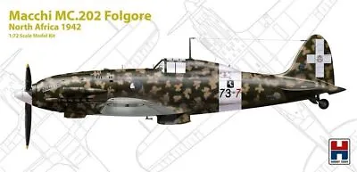 Macchi Mc.202 Folgore (regia Aeronautica/italian Af Mkgs)1/72 Hobby2000/hasegawa • $20.22