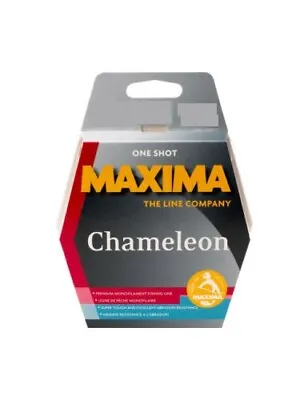 Maxima Chameleon Premium Mono Super Tough Carp Fishing Line One Shot 3lb - 12lb • £8.99