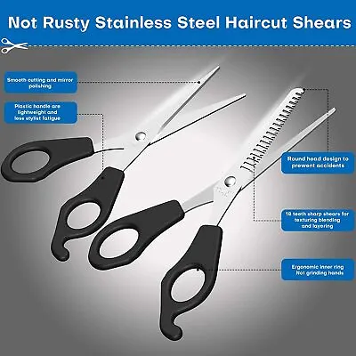 Professional Hairdressing Scissors Barber Salon Hair Cutting Sheers BEST PRICE • £1.86