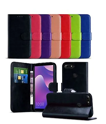 Wallet Case Card Slot Cover For Samsung Galaxy A80 Phone Case PU Leather • £4.45