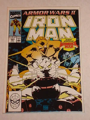 Ironman #263 Vol1 Marvel Armour Wars 2 Byrne Script December 1990 • £3.49