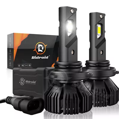 RIDROID 9006 LED Headlight Bulb Conversion Kit Low Beam White Super Bright 6500K • $22.89