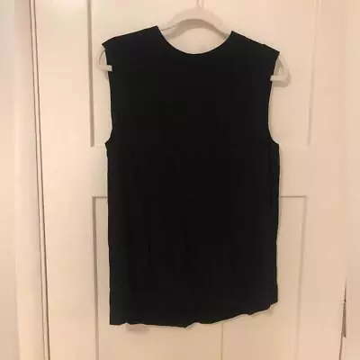 Vince Black Simple Sleeveless Top Size M NWT • $40