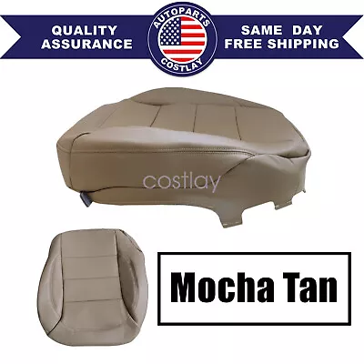 For 2012-15 Mercedes Benz ML250 ML350 Driver Bottom Leather Seat Cover MOCHA Tan • $44.69