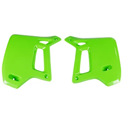 UFO Kawasaki KDX200 (90-94) Green Radiator Covers KA02714 • $68.37