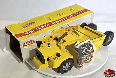 Mini-Tonka 1970 Scraper In Box W/ Look Book - Near Mint • $50