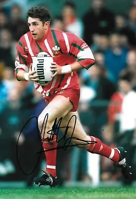 £29.99 • Buy Jonathan Davies Wales Moves Forward With The Ball During Match Signed 12x8 Photo