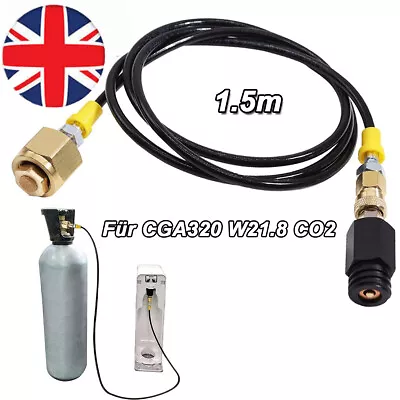 Refilling Adapter Kit For SodaStream Quick Connect Cylinder To W21.8 CO2 Tank UK • £22.90