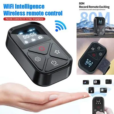 Smart WIFI Wireless Bluetooth Remote Control For GoPro Hero 8 9 10 Max Camera • $23.99